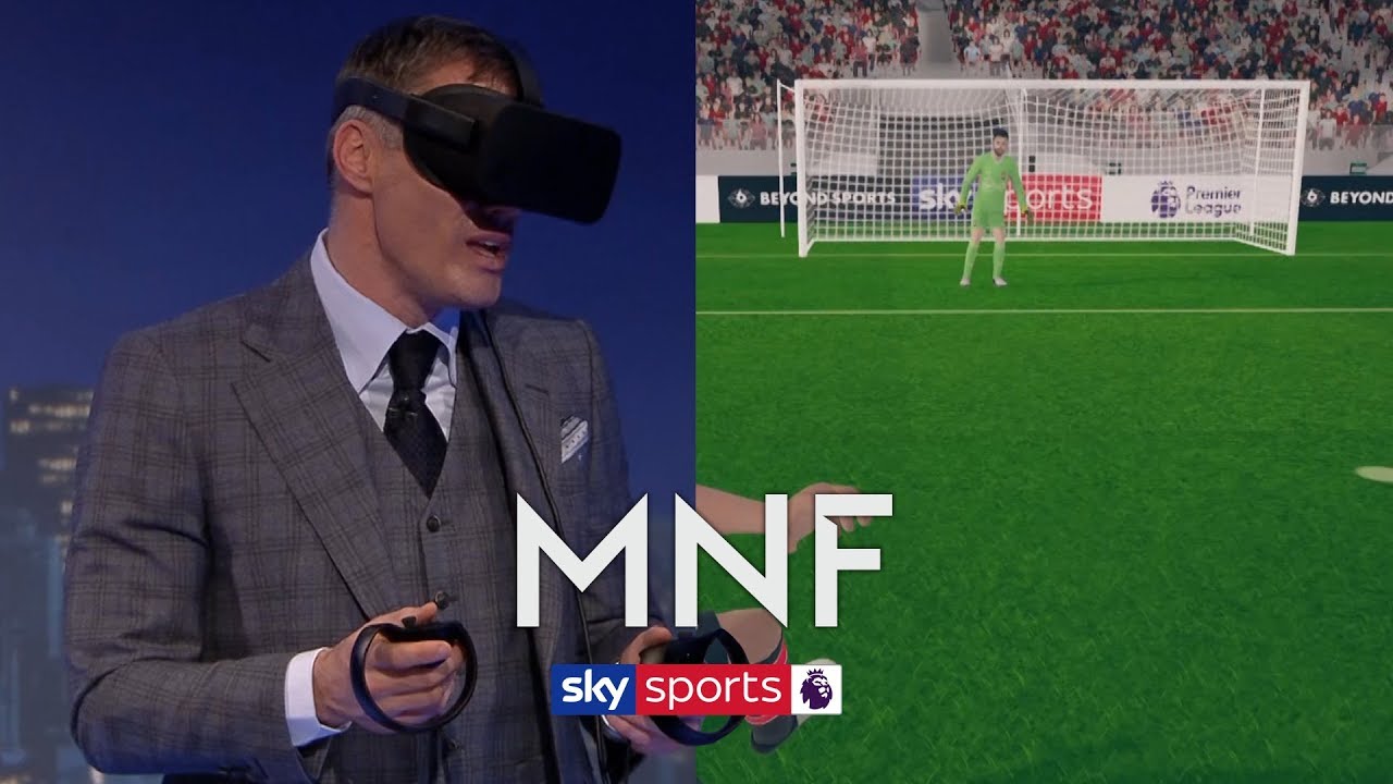 Jamie Carragher uses virtual reality to analyse Mo Salah's