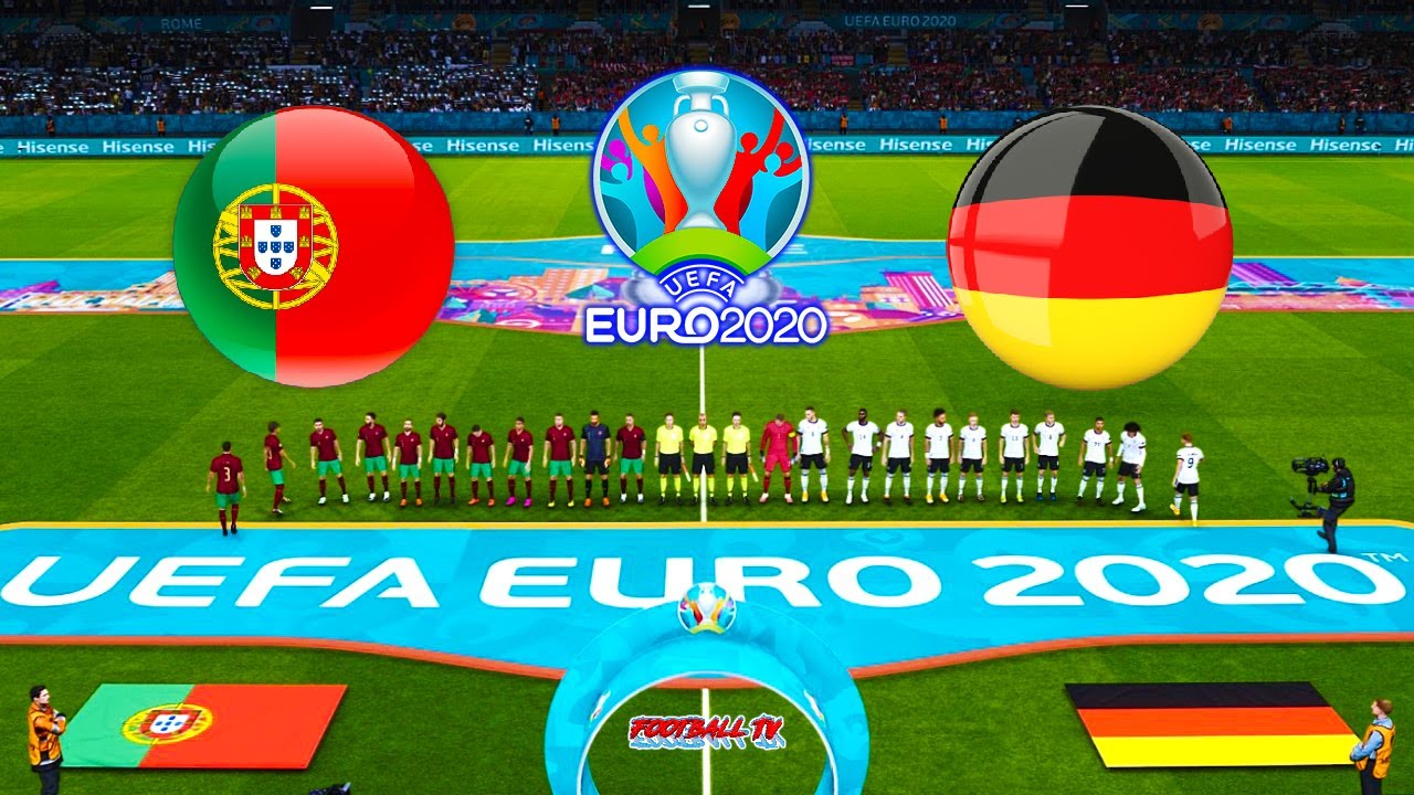 Pes 2021 Portugal Vs Germany Uefa Euro 2020 Gameplay Match Pc Eucup 